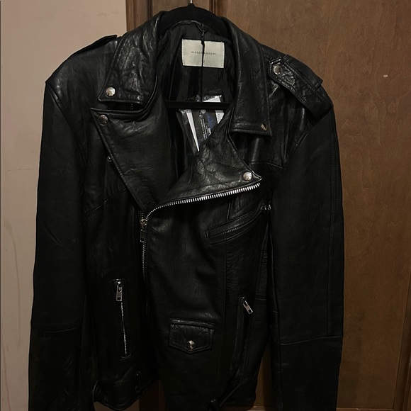 Deadwood leather jacket w/ tags - Picture 4 of 12